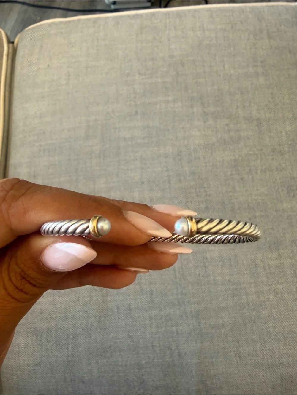 David Yurman 4mm cable flex bracelet